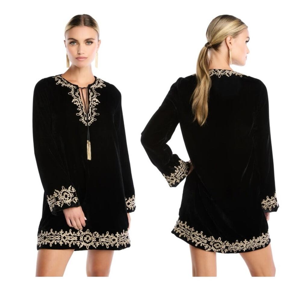 Allison New York Velvet Romey Dress
